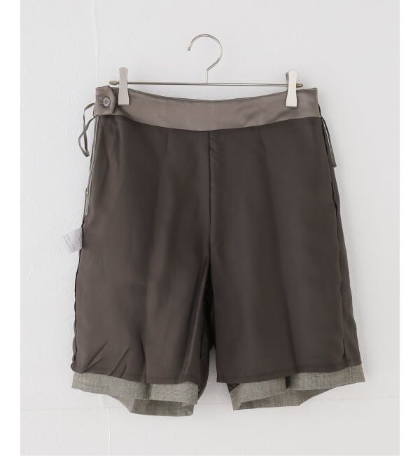 IENA LA BOUCLE「PHOTOCOPIEU フォトコピュー SIDE-ZIP SHORTS "UNI" ODELIA  U/ 261ODU」|その他|