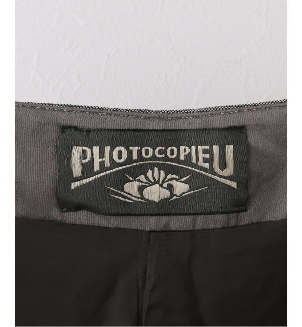 IENA LA BOUCLE「PHOTOCOPIEU フォトコピュー SIDE-ZIP SHORTS "UNI" ODELIA  U/ 261ODU」|その他|