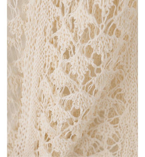 IENA LA BOUCLE「PHOTOCOPIEU フォトコピュー CROCHET ニットベスト CHANTAL / 261CTL」|ベスト・ジレ|