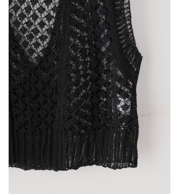 IENA LA BOUCLE「PHOTOCOPIEU フォトコピュー CROCHET ニットベスト CHANTAL / 261CTL」|ベスト・ジレ|