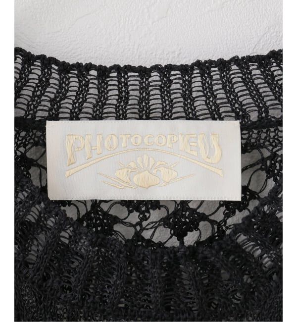 IENA LA BOUCLE「PHOTOCOPIEU フォトコピュー CROCHET ニットベスト CHANTAL / 261CTL」|ベスト・ジレ|