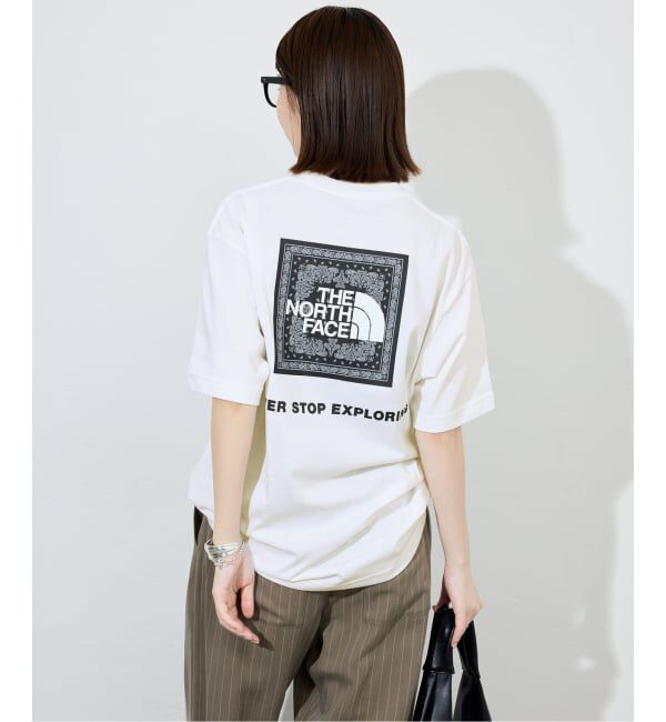 SLOBE IENA「《追加予約》THE NORTH FACE/ノースフェイス Bandana Square Logo Tee NT32446」|Tシャツ・カットソー|