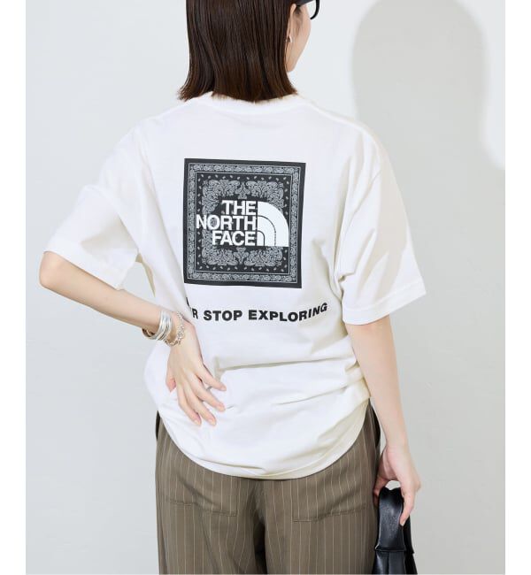 SLOBE IENA「《追加予約》THE NORTH FACE/ノースフェイス Bandana Square Logo Tee NT32446」|Tシャツ・カットソー|