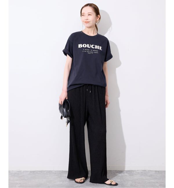 SLOBE IENA「《予約》BOUCHE SLOBE別注 MENU TEE」|Tシャツ・カットソー|