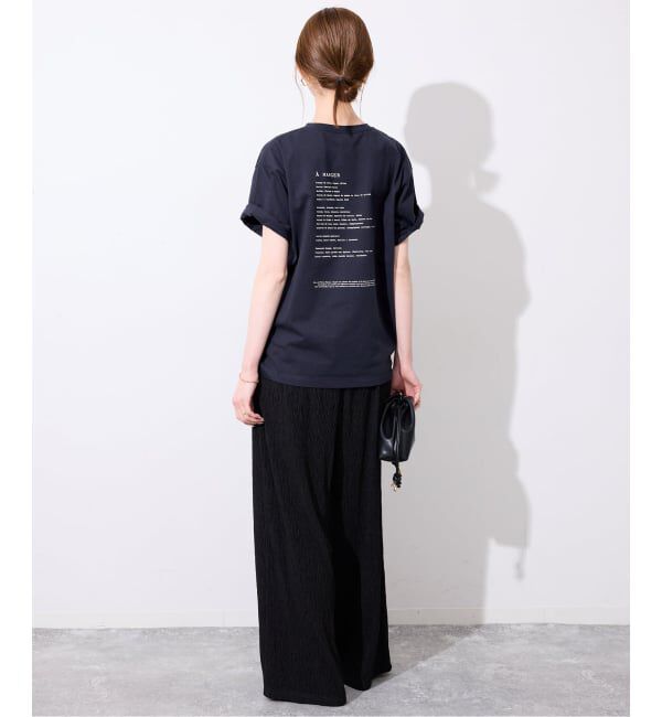 SLOBE IENA「《予約》BOUCHE SLOBE別注 MENU TEE」|Tシャツ・カットソー|