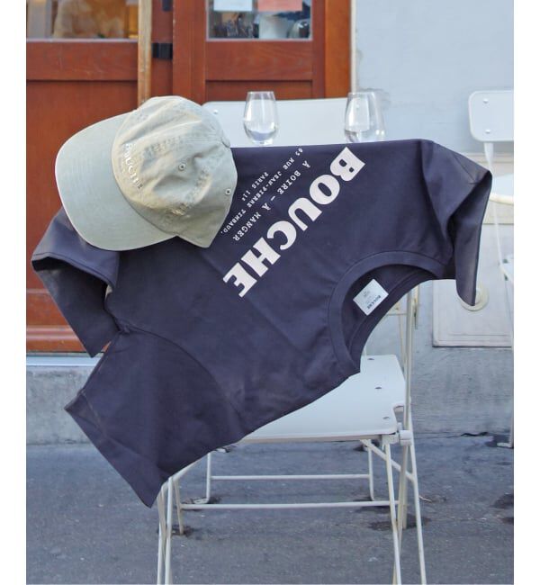 SLOBE IENA「《予約》BOUCHE SLOBE別注 MENU TEE」|Tシャツ・カットソー|