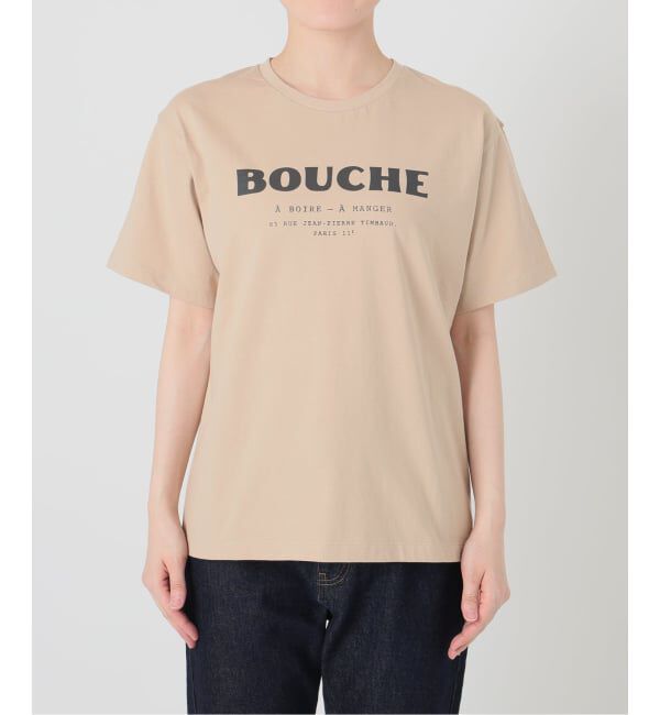 SLOBE IENA「《予約》BOUCHE SLOBE別注 MENU TEE」|Tシャツ・カットソー|
