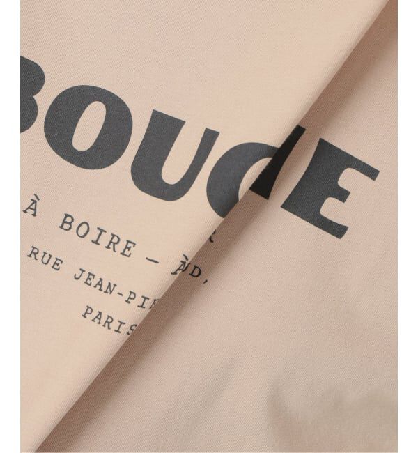 SLOBE IENA「《予約》BOUCHE SLOBE別注 MENU TEE」|Tシャツ・カットソー|