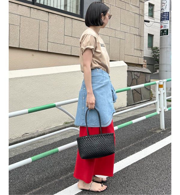 SLOBE IENA「《予約》BOUCHE SLOBE別注 MENU TEE」|Tシャツ・カットソー|