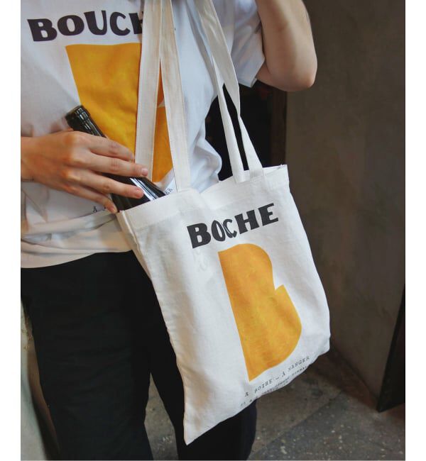 SLOBE IENA「《予約》BOUCHE SLOBE別注 リネントートバッグ」|トートバッグ|