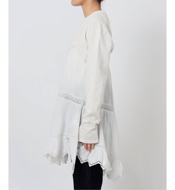 SLOBE IENA「《追加予約》リバーレースキャミワンピース」|ワンピース|