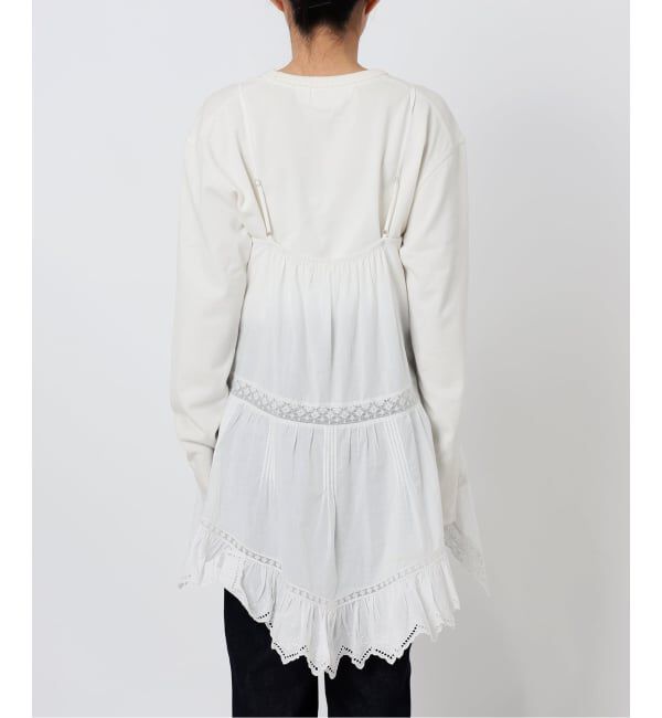 SLOBE IENA「《追加予約》リバーレースキャミワンピース」|ワンピース|