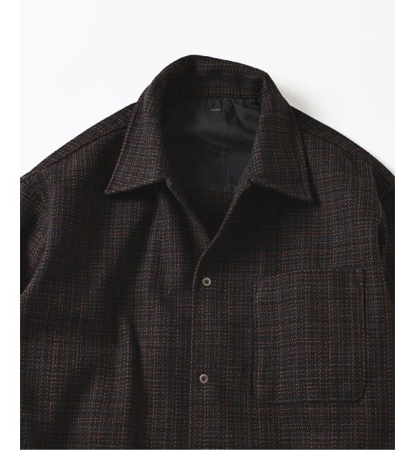 EDIFICE「コットン ツイード リングドット シャツ」|シャツ・ブラウス|