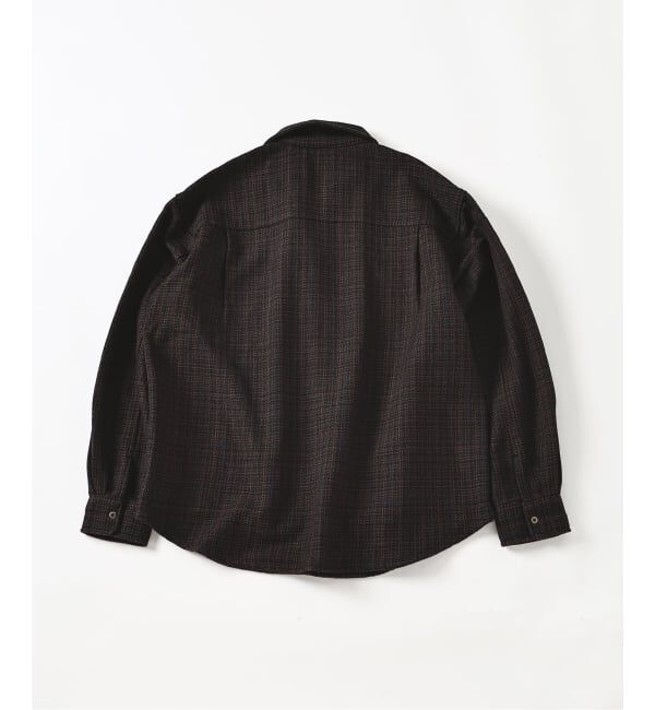 EDIFICE「コットン ツイード リングドット シャツ」|シャツ・ブラウス|