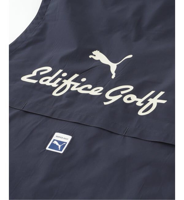 EDIFICE「《予約》PUMA GOLF x EDIFICE GOLF ウーブンベスト」|ダウンベスト・ベスト|