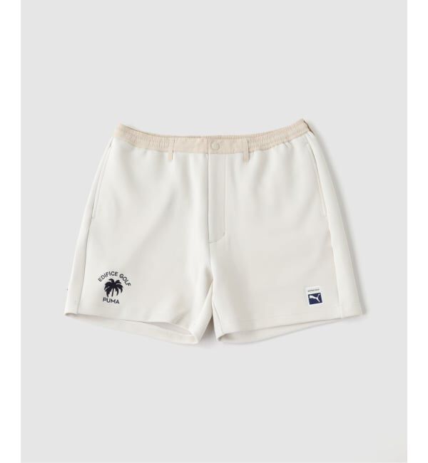 EDIFICE「《予約》PUMA GOLF x EDIFICE GOLF パームロゴショーツ」|その他|ホワイト