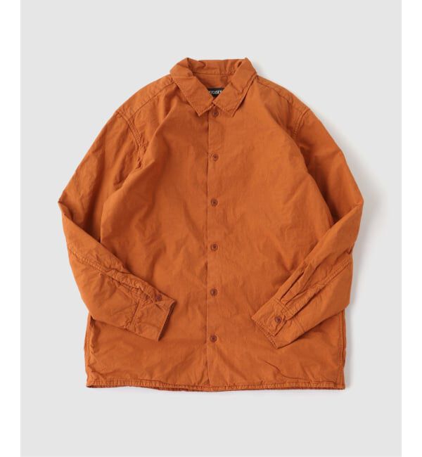EDIFICE「CASEY CASEY(ケイシーケイシー)  MILI RACCOURCIE SHIRT」|シャツ・ブラウス|オレンジ