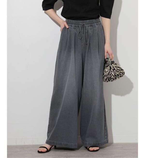 JOURNAL STANDARD relume「《追加2》C/R デニムワイドギャザー」|デニム|