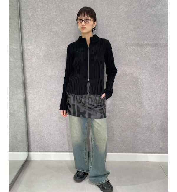 Oriens JOURNAL STANDARD「フロントジップリブニット」|ニット・セーター|