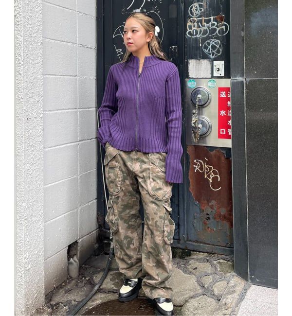 Oriens JOURNAL STANDARD「フロントジップリブニット」|ニット・セーター|