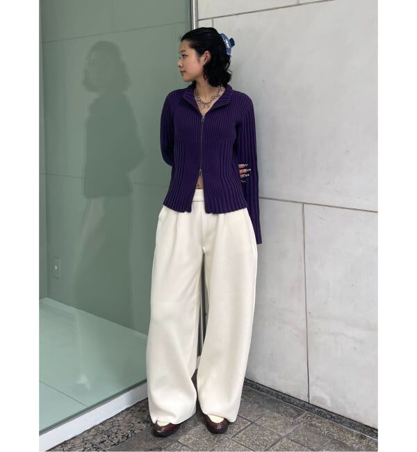 Oriens JOURNAL STANDARD「フロントジップリブニット」|ニット・セーター|