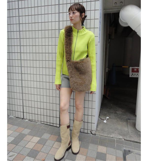 Oriens JOURNAL STANDARD「フロントジップリブニット」|ニット・セーター|