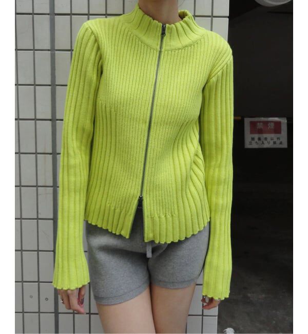 Oriens JOURNAL STANDARD「フロントジップリブニット」|ニット・セーター|