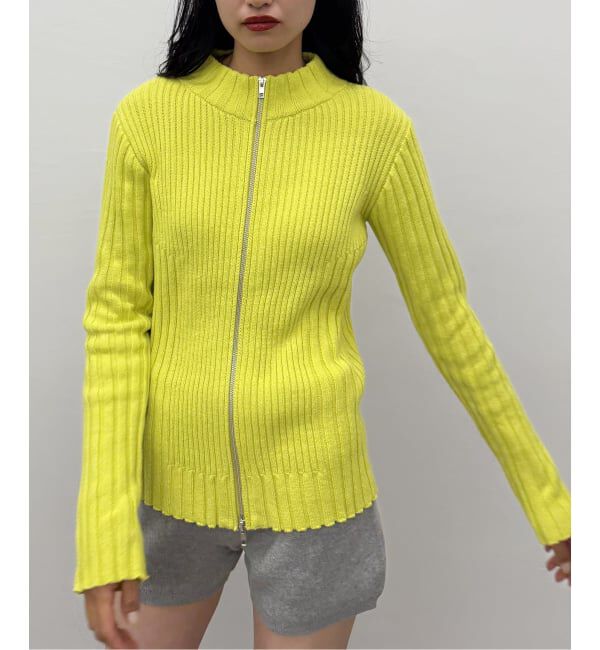 Oriens JOURNAL STANDARD「フロントジップリブニット」|ニット・セーター|