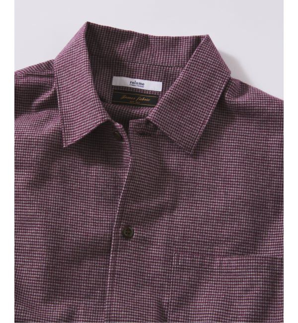 JOURNAL STANDARD relume「JAMES FABRIC / ジェームスファブリック チドリ チェック シャツ」|シャツ・ブラウス|