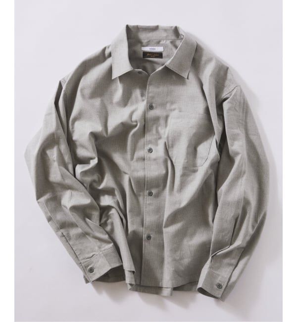 JOURNAL STANDARD relume「JAMES FABRIC / ジェームスファブリック チドリ チェック シャツ」|シャツ・ブラウス|グレーA