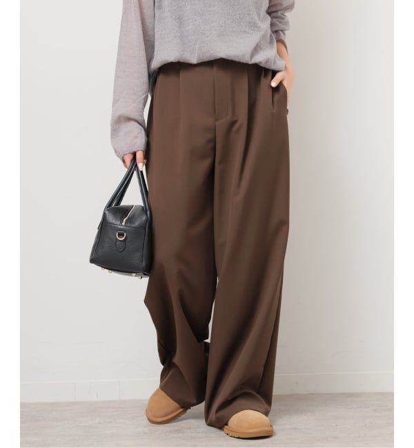 JOURNAL STANDARD relume「エターンドルクロス2タックワイドパンツ」|スラックス|