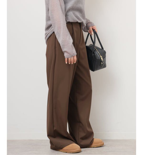 JOURNAL STANDARD relume「エターンドルクロス2タックワイドパンツ」|スラックス|