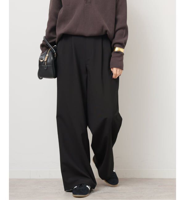 JOURNAL STANDARD relume「エターンドルクロス2タックワイドパンツ」|スラックス|