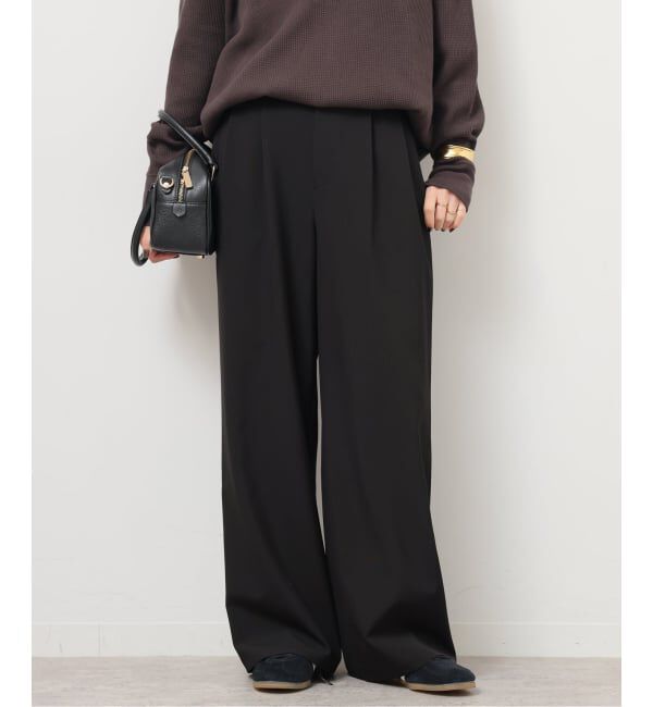 JOURNAL STANDARD relume「エターンドルクロス2タックワイドパンツ」|スラックス|