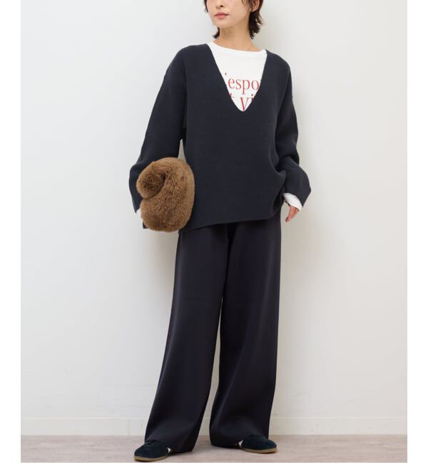 JOURNAL STANDARD relume「【MULTI FUNC+】セミワイドニットパンツ」|その他|