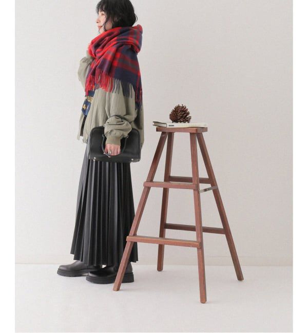 JOURNAL STANDARD relume「《追加2》アクリルチェックストール」|マフラー|