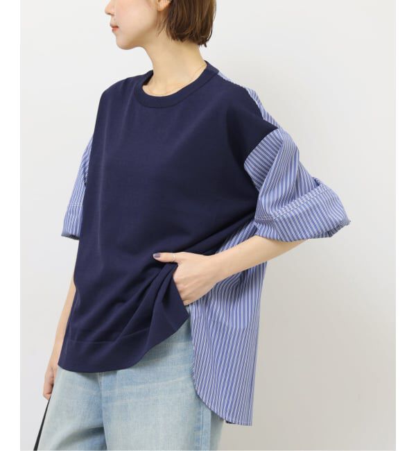 JOURNAL STANDARD relume「【TORRAZZO DONNA/トラッゾドンナ】ドッキングプルオーバー」|シャツ・ブラウス|