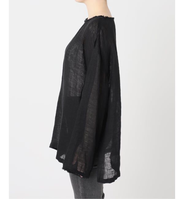 JOURNAL STANDARD relume「《予約》リネンガーゼロングスリーブビッグプルオーバー」|シャツ・ブラウス|