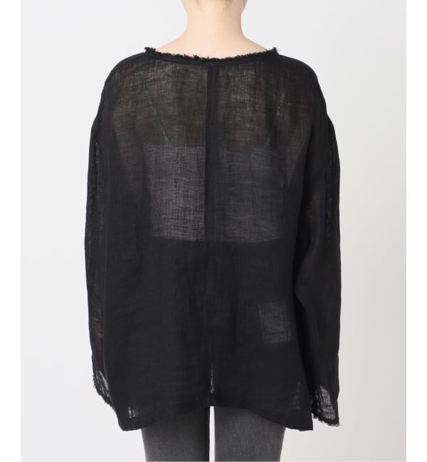 JOURNAL STANDARD relume「《予約》リネンガーゼロングスリーブビッグプルオーバー」|シャツ・ブラウス|