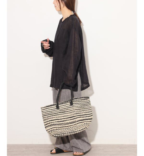 JOURNAL STANDARD relume「《予約》リネンガーゼロングスリーブビッグプルオーバー」|シャツ・ブラウス|