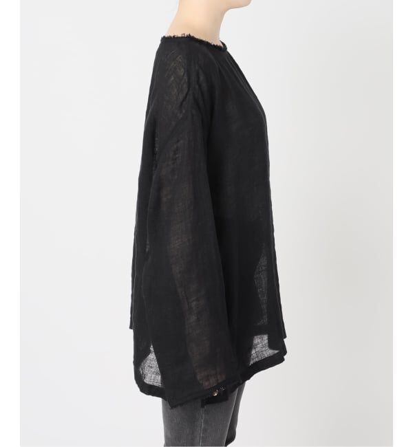 JOURNAL STANDARD relume「《予約》リネンガーゼロングスリーブビッグプルオーバー」|シャツ・ブラウス|