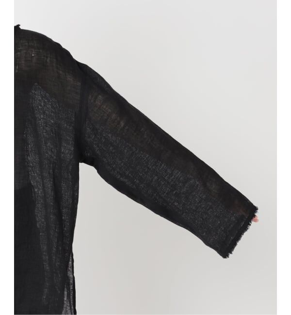 JOURNAL STANDARD relume「《予約》リネンガーゼロングスリーブビッグプルオーバー」|シャツ・ブラウス|