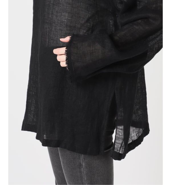 JOURNAL STANDARD relume「《予約》リネンガーゼロングスリーブビッグプルオーバー」|シャツ・ブラウス|