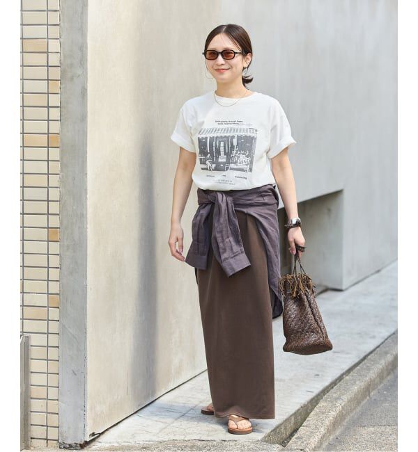 JOURNAL STANDARD「《追加2》フィブリルキュプラジャージーマキシスカート」|スカート|