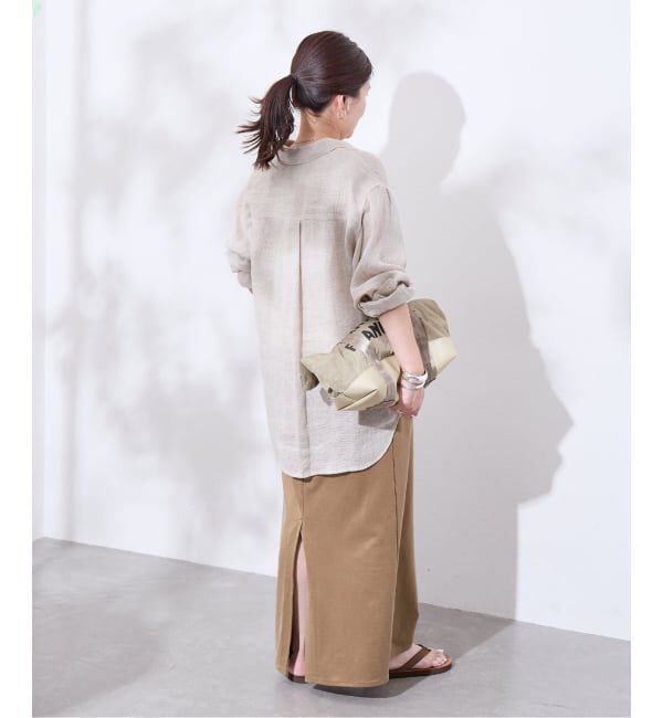 JOURNAL STANDARD「《追加2》フィブリルキュプラジャージーマキシスカート」|スカート|