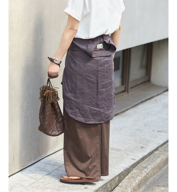 JOURNAL STANDARD「《追加2》フィブリルキュプラジャージーマキシスカート」|スカート|