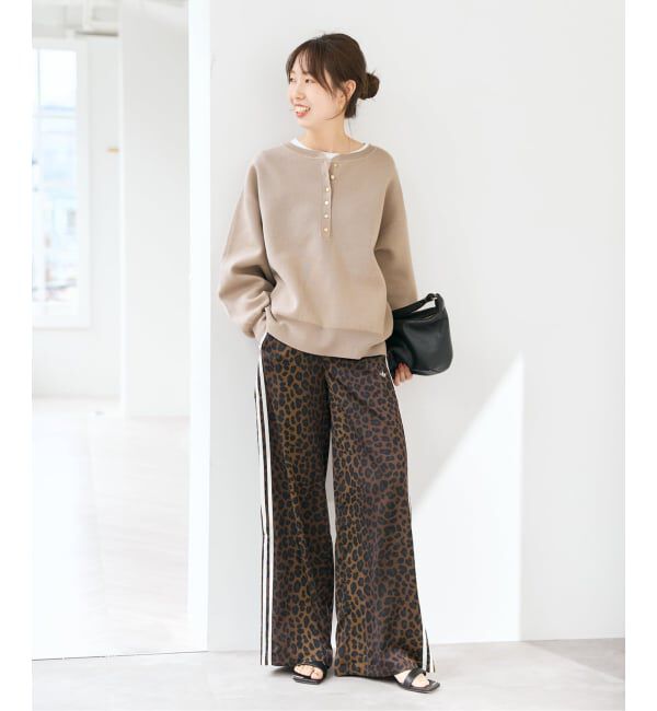 Spick and Span「adidas / アディダス LEO PRINT WIDE LEG SATIN PANTS」|その他|