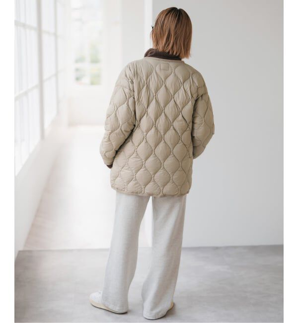 Spick and Span「《追加2》TAION / タイオン *Spick別注キルティングブルゾン」|ダウン|