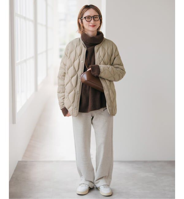 Spick and Span「《追加2》TAION / タイオン *Spick別注キルティングブルゾン」|ダウン|