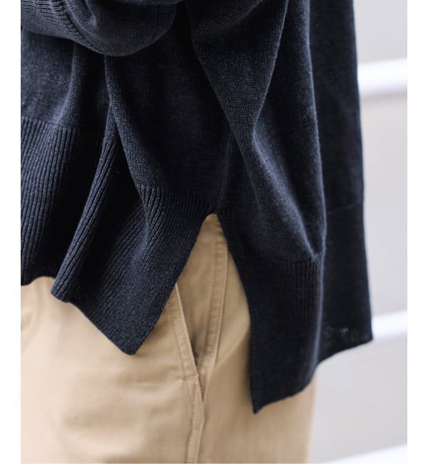 FRAMeWORK「ペーパーコットン Vカーディガン」|カーディガン|